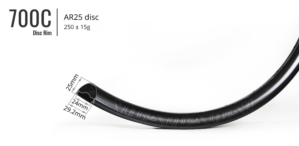 AR25-Disc-Carbon-Gravel-Rim-250g-lightweight-hill-climb-rim-700c